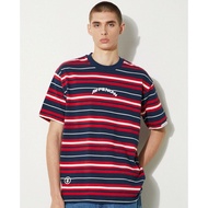 Aape BY *A BATHING APE® AAPE NOW Striped Tshirt Navy AAPTEM1419XXMNYP
