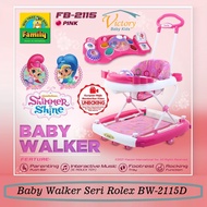 Family Baby Walker Seri Rolex BW-2115D - Kereta Dorongan Bayi