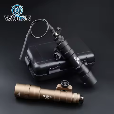 WADSN M600 M600DF Surefir Flashlight 1400 Lumens 13000 Candela High Power Airsoft Gun Light M300 Whi