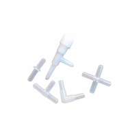 Air Tubing Pipe-Valve Control/I Connector/ T Connector / +Connector / L Connector 4mm