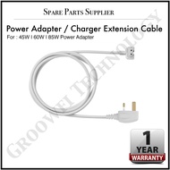 Extension Cable / Power Adapter / Charger / Three Pin UK Plug Head for 45W 60W 85W 2