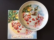 Peko-chan Christmas Picture Plate, Diameter Approximately 6.3 inches (16 cm) (2)
