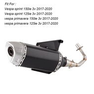 Motorcycle Modification Suitable for Vespa Vespa sprint 150 sprint Exhaust Pipe 2017-2022