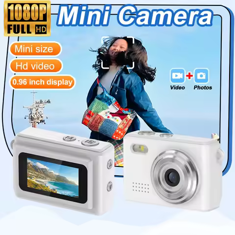 Small Mini Camera Video Recorder Monoreflexes Shaped Mini Camera 0.96-inch Children Video Camera Key