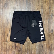 High-quality Hot-selling TEAM 247 Outdoor Running Sports Fitness Letter Printing Cotton Loose Shorts