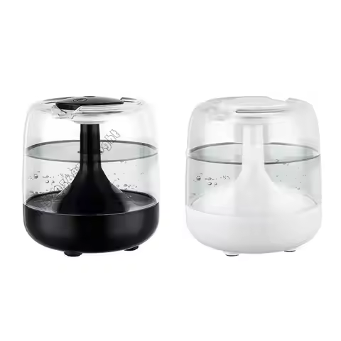 4XFB Quiet Bedroom Humidifier with 7 LED Color Light for Baby Room Indoor Gardening