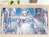 YuGiOh Girl Playmat Labrynth of the Sier Castle TCG CCG Mat Trading Card Game Mat Table Desk Mouse Pad Gaming Play Mat