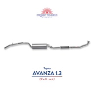 Knalpot Mobil Toyota AVANZA 1.3 Full Set (l Pipe + Muffler + Exhaust Pipe)