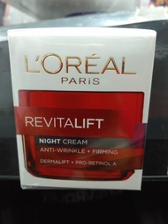 loreal revitalift night cream