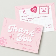 【 NEW DESIGNS 】100 PCS Matte Laminated A6 / A7 CUSTOM DESIGN PRINTING BUSINESS CARD ( 2 SIDED PRINTI