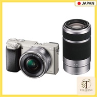【 Used 】 SONY Mirrorless Camera α6000 a6000 Double Zoom Lens Kit E PZ 16-50mm F3.5-5.6 OSS + E 55-21
