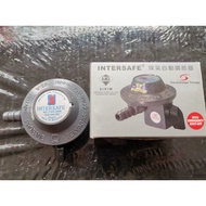 INTERSAFE AUTOMATIC REGULATOR LOW PRESSURE REGULATOR AGE LPG GAS TONG KEPALA GAS TONG RUMAH MASAK intersave gas kepala