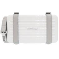 RIMOWA 個人斜背包 89011660 聚碳酸酯/皮革 白色單肩包 1738 [二手] 成色極佳 RIMOWA