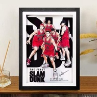 SLAM DUNK 灌籃高手 男兒當入樽 The First Slam Dunk 電影海報 湘北五虎 立體畫 (45cm*32.5cm)
