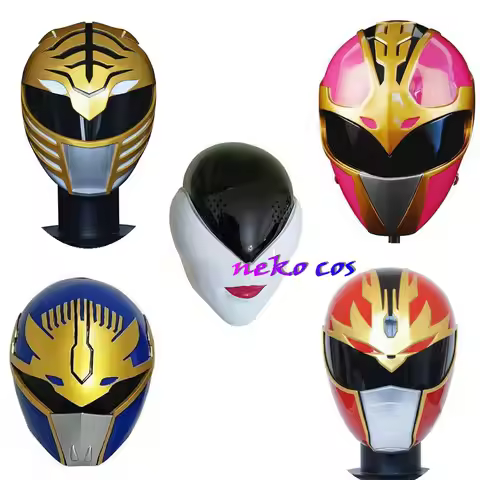 nekocos Gosei Sentai Dairanger DaiRed DaiBlue Yellow green DaiPink ‌Kiba Ranger Cotpotros resin helm