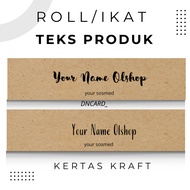 / PRODUCT ROLL PRODUCT TIE HIJAB ROLL KRAFT PAPER BINDING ROLL UK 3X21.4X21.5X21CM