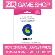 [JP] Japan Bitcash Point Code Game DLsite Renta FC2 DMM Rakuten [Instant Delivery]