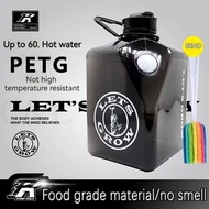 Magsafe bottle 2.7L Oversized Magnetic Tripod Water Bottle Fitness Gym with BPA FREE Accessories hol