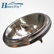 【】 Honeyfly G53 Ar111คุณภาพสูง12V 35W 50W 75W หลอดฮาโลเจนอลูมิเนียม Warm White