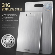 316 Stainless Steel Cutting Board Thickened Anti-Bacterial Rustproof Kitchen Chopping Board