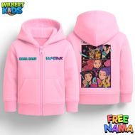 Huntrix Kpop Demon Hunter Kids Zipper Hoodie / Kpop Demon Hunter Zipper Kids Jacket Free Name