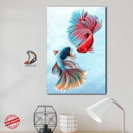 Betta fish Wall Decoration Decorative fish Wall Decoration/ betta fish Poster/ betta fish Decorative