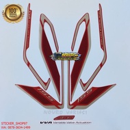 (ORI) Striping Yamaha Aerox 155 2019 tipe s merah kualitas original