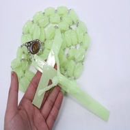 Catholic rosary shining extra large cross necklace glow big rosary long extra rosary decorative cros