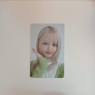 IVE Papa Johns Pizza Official Photocard Liz