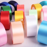 4cm (3.8cm) silk ribbon in all colors, price for 1 roll of 22 yards.