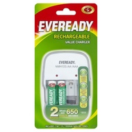 Eveready Rechargeable NiMH Battery Charger AA/AAA