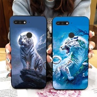 Huawei / y6 prime / y6 2018 Case With Eagle And Tiger Images