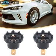 OPENMALL 2Pcs Headlight Socket Plug Connector Adapter Bulb Holder For Mazda 3 5 H1U2