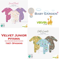 3set - Dreamwear 53 Pajamas junior Velvet sizeBIG 2-10 Years