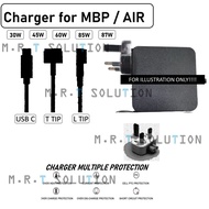 MB Pro Air 45W 60w 85w 87w L T Tips USB C A1278 A1466 A1465 A1502 1270 1708 A2179 A1398 1286 Adapter