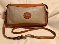 Dooney & Bourke 美國鴨鴨 美國製全真皮斜背包 肩背包