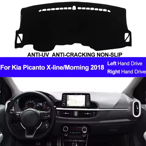 (RHD /LHD)Car Dashboard Cover For Kia Picanto X-line / Morning 2018