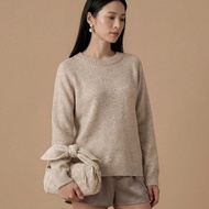 HVV Alene Oversized Knit Sweater - Taupe