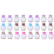 Ciieeo 24 Pcs Micro Landscape Vase Small House Flower Vase Tiny Homes Miniature Model Tiny House Dec