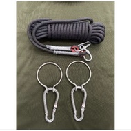 UTILITY ROPE 10MTRS WITH DUYAN RING AND SNAPLING