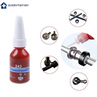 【EVERYTWT】LOCTITE 222，242，243，263，271，277 RETAINER 10ml thread lock glue