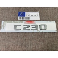 C230 mercedes letter, c230 amg mercedes stamp, C230 amm Logo