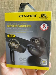 重低音藍牙耳機 New Awei Bluetooth 5.3 headphones earbuds earphone call microphone Bass sound