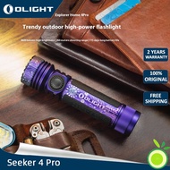 Olight Seeker 4 Pro High Power Flashlight 4600Lumen Rechargeable Include Battery