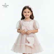 Princessa Flami Dress Kids Mermaid Character Costume Pink Ariel K4413