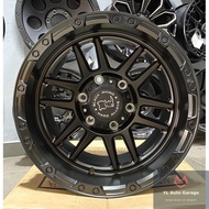 4x4 Sport Rim Black Rhino Wheel Model H001 16x8.5JJ ET-5 (6x139.7) &amp; (6x114.3) Nissan Navara