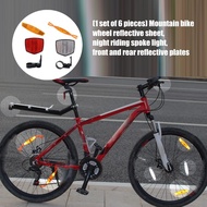 GB Bicycles Wheel Spokes Reflective Stickers Tube Light Warning Light Reflector