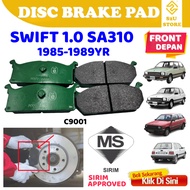 S2U Disc Brake Pad Front Suzuki Swift 1.0 SA310 1985-1989YR Brek Pad Kereta C9001