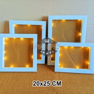3D Frame 10R 20x25cm + Tumblr Light - 3D LED Frame 20 x 25 | FIKSIPIC