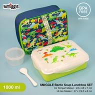 Smiggle bento soup lunchbox 5-piece Lunch Box locked animals BPA FREE SM550809